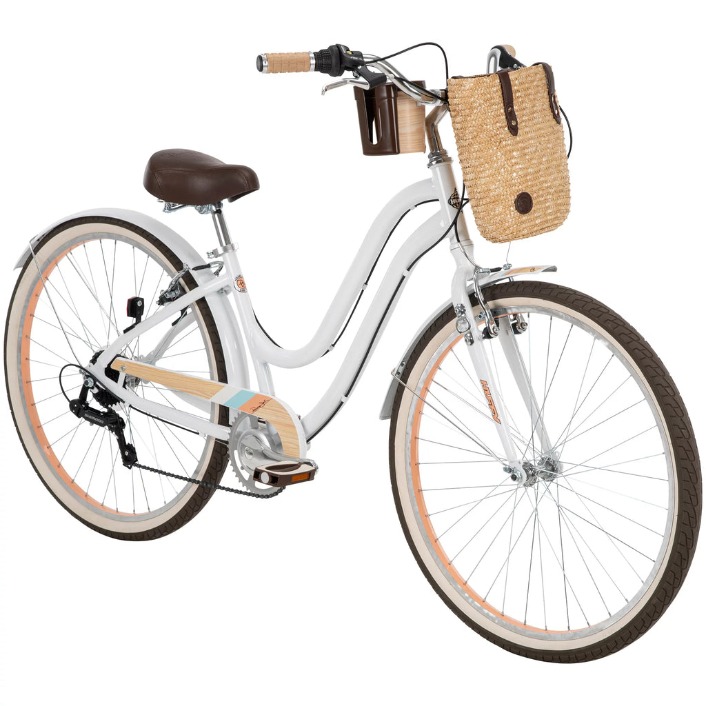 White 7-Speed Cruiser Bicycle H555158