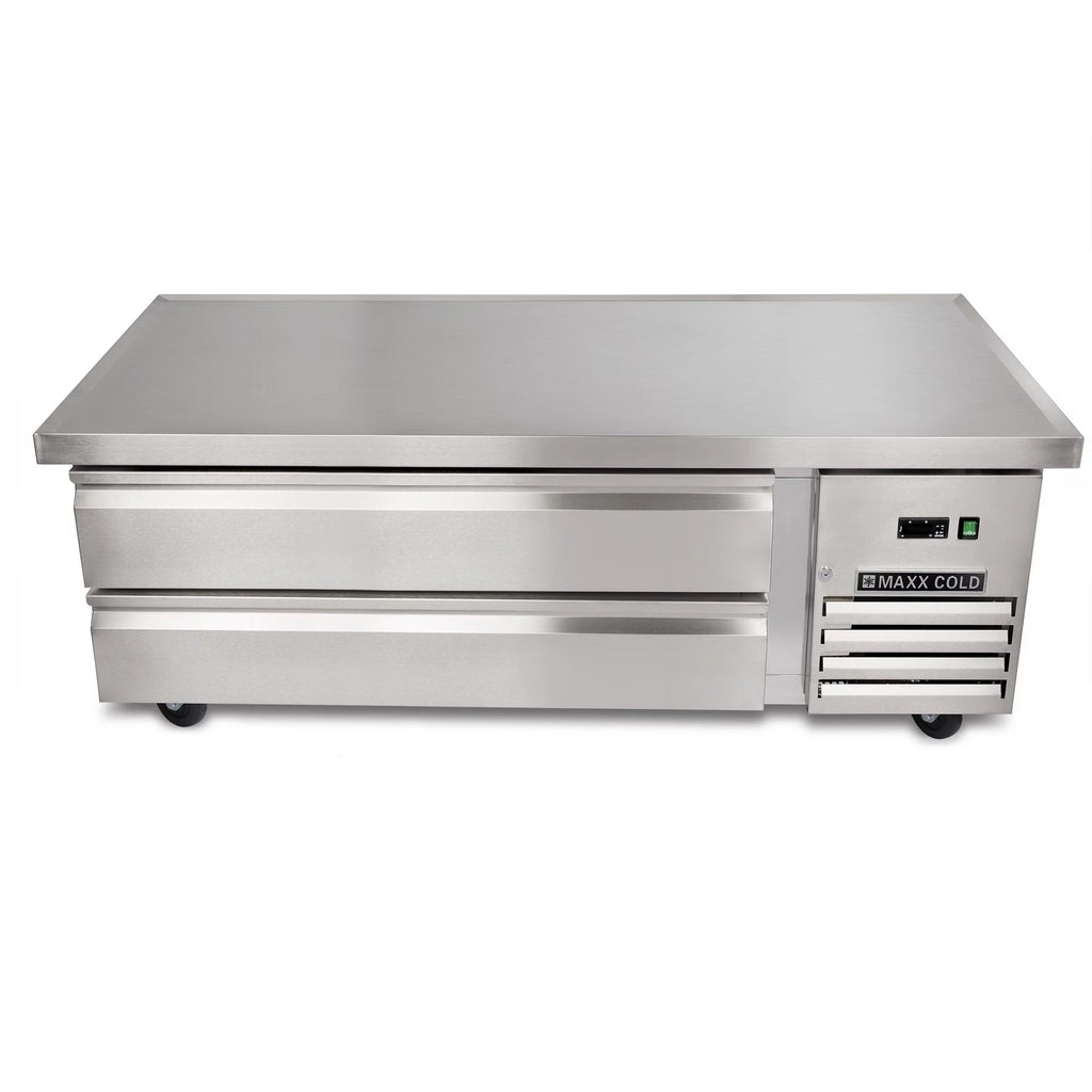 Two-Drawer Refrigerated Chef Base, 62"W, 8.8 cu. ft., Stainless Steel L9995