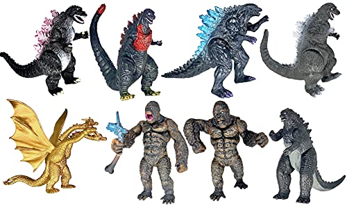 Set of 7 Movable Joint Action Figures Y78373