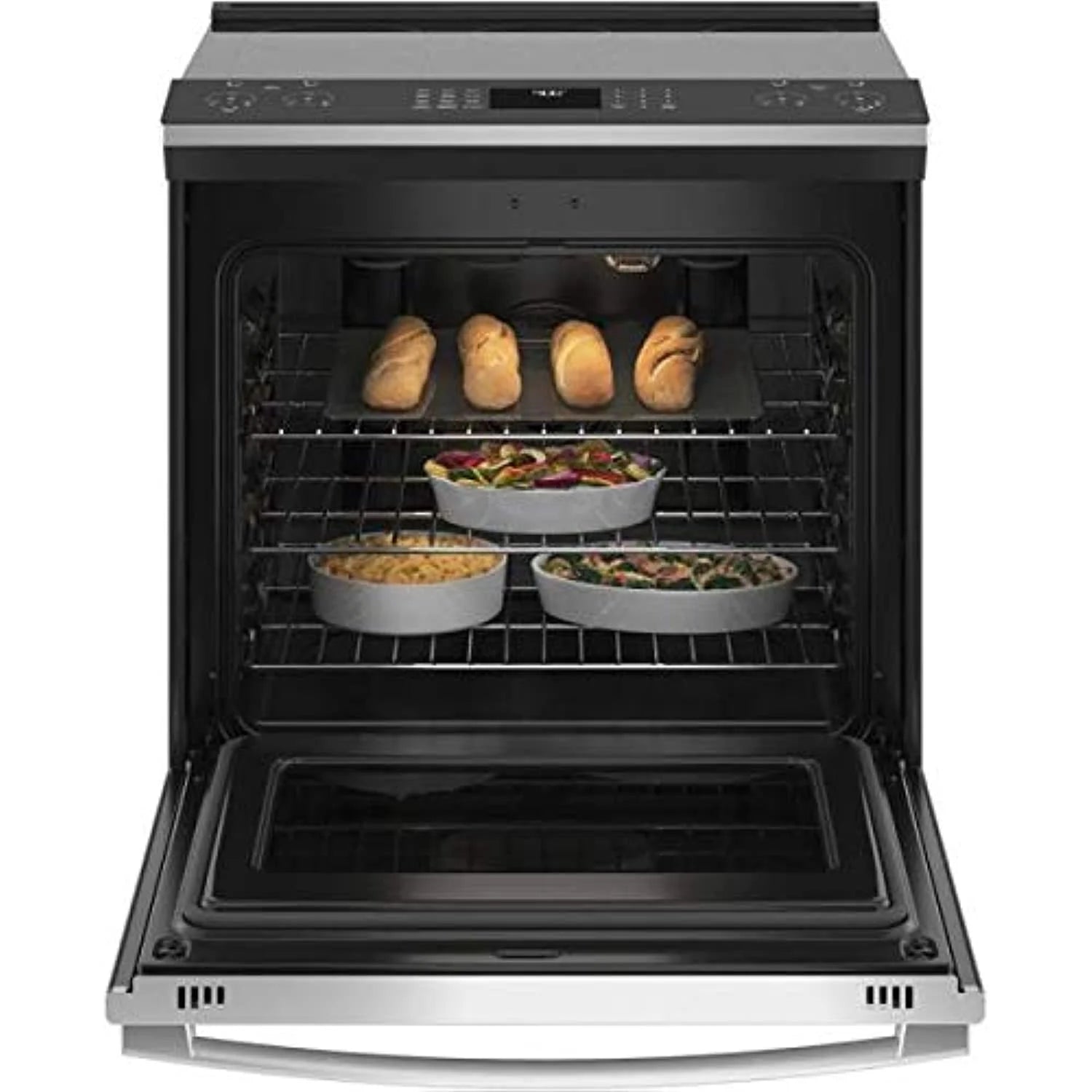 5.3 Cu. Ft. Stainless Electric Convection Range H493