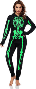 Glow in The Dark Skeleton Onesie Pajama D1740