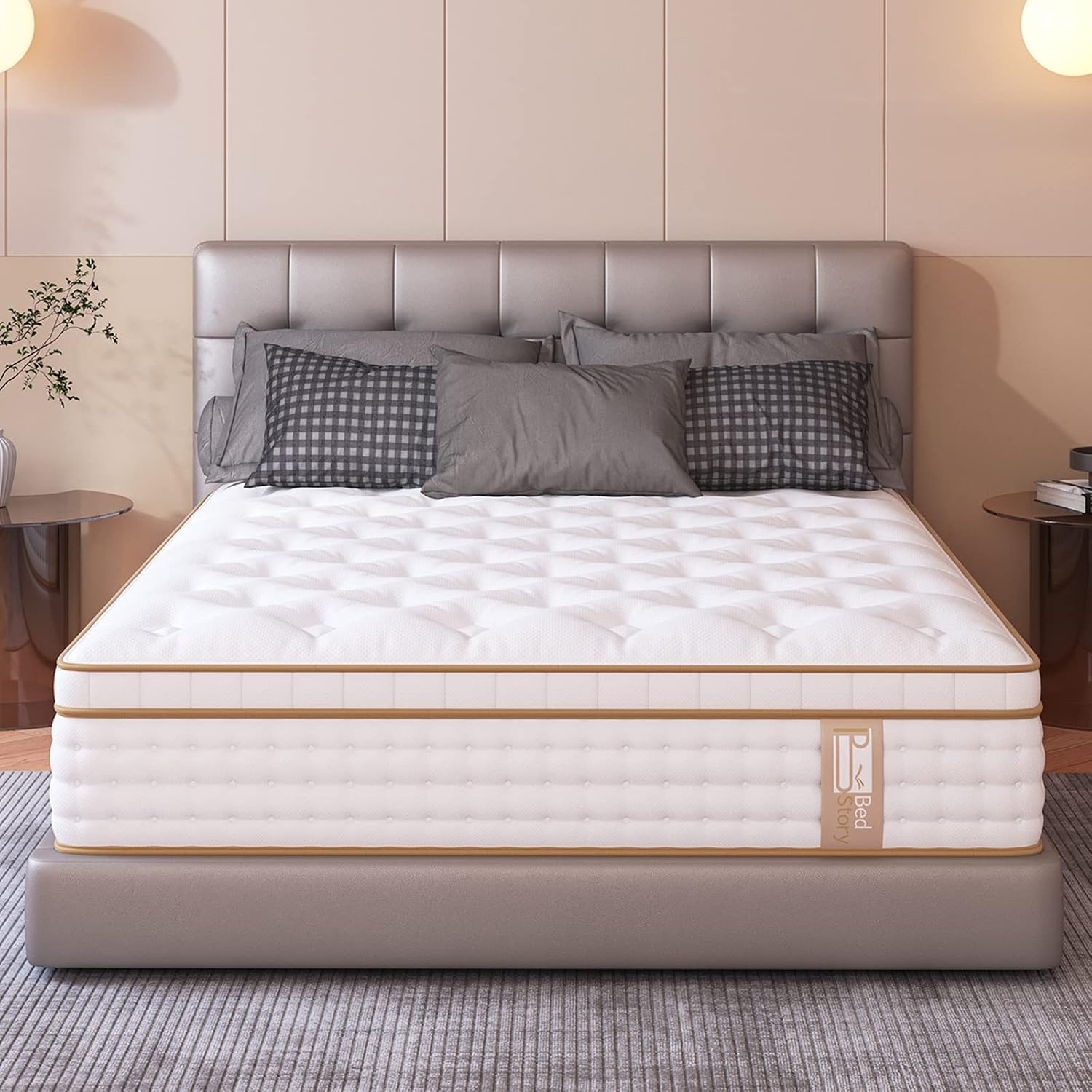 12 Inch Queen Gel Memory Foam Innerspring Mattress Q948
