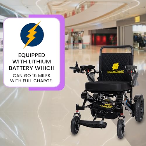 Blue Electric Wheelchair F868339