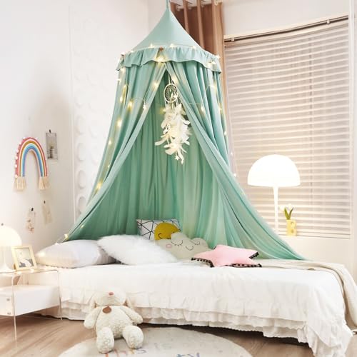 Nordic Pink Canopy for Kids Bed X810
