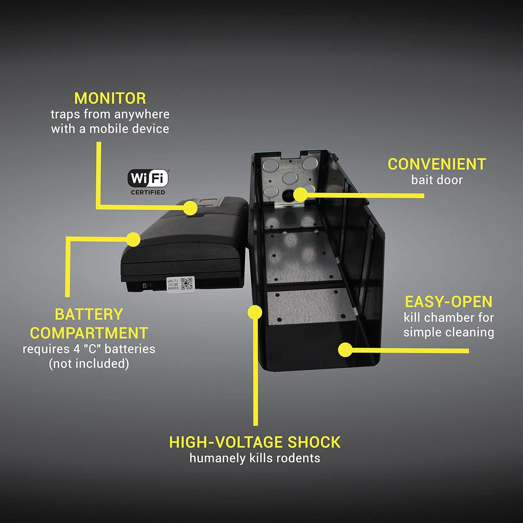Smart-Kill Electronic Rat Trap M39315