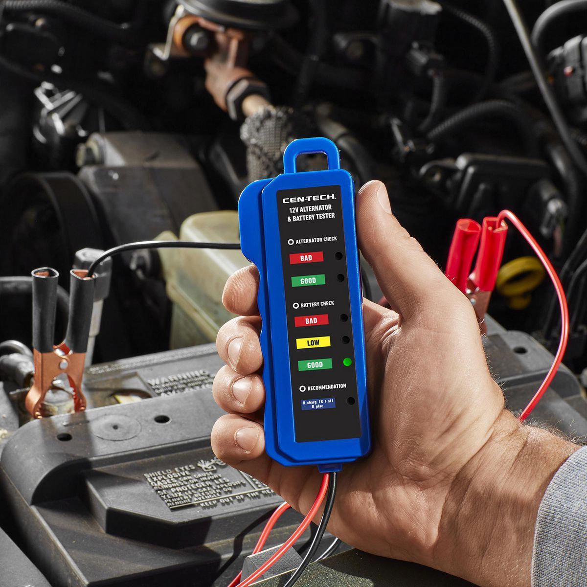 12V Alternator Battery Checker T320