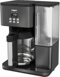 Black Stainless Steel Programmable Coffee Maker B297