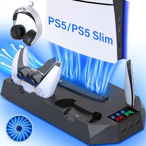 PS5 Cooling Station with Controller Charging Station R1370