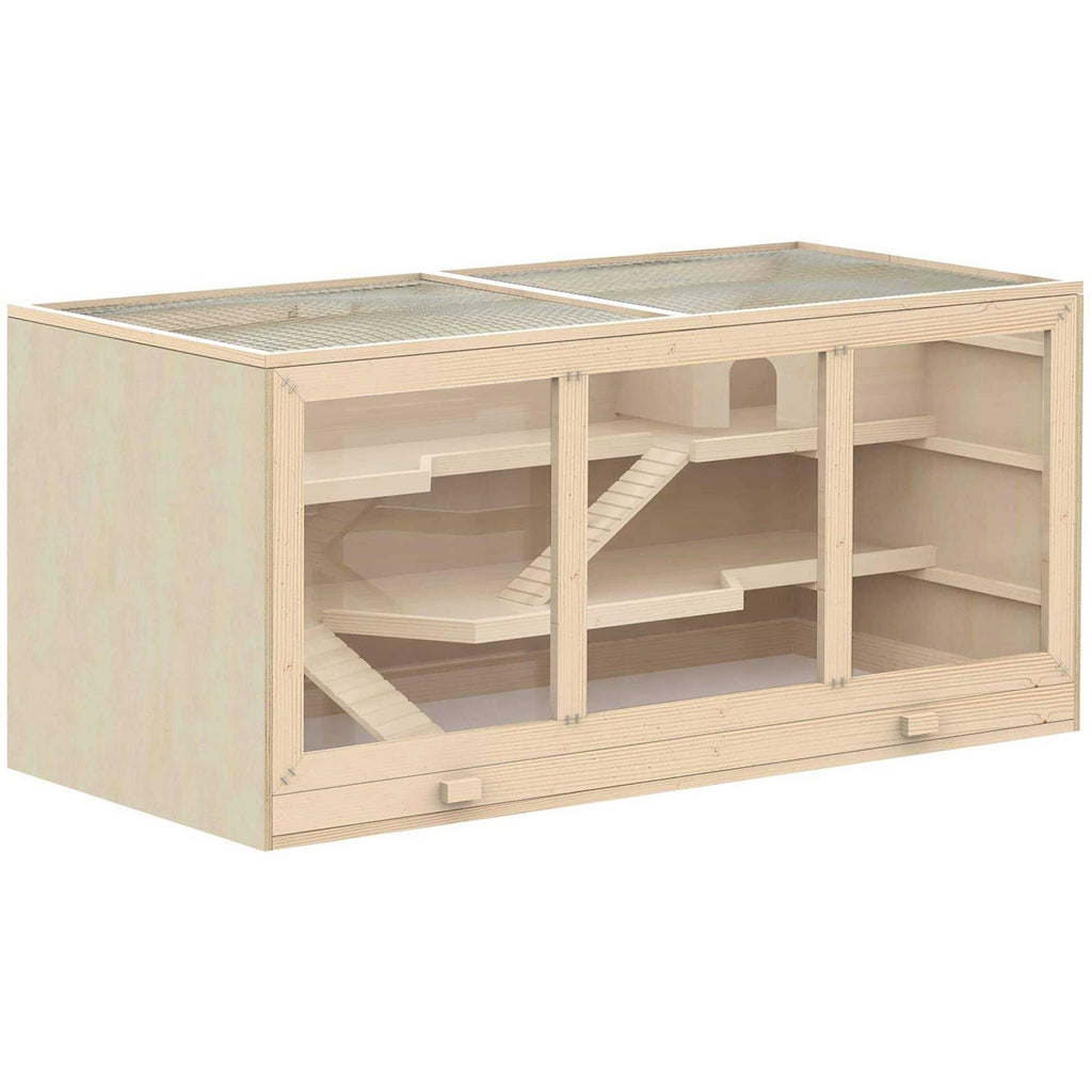 Extra Large Wooden Hamster Cage X46628