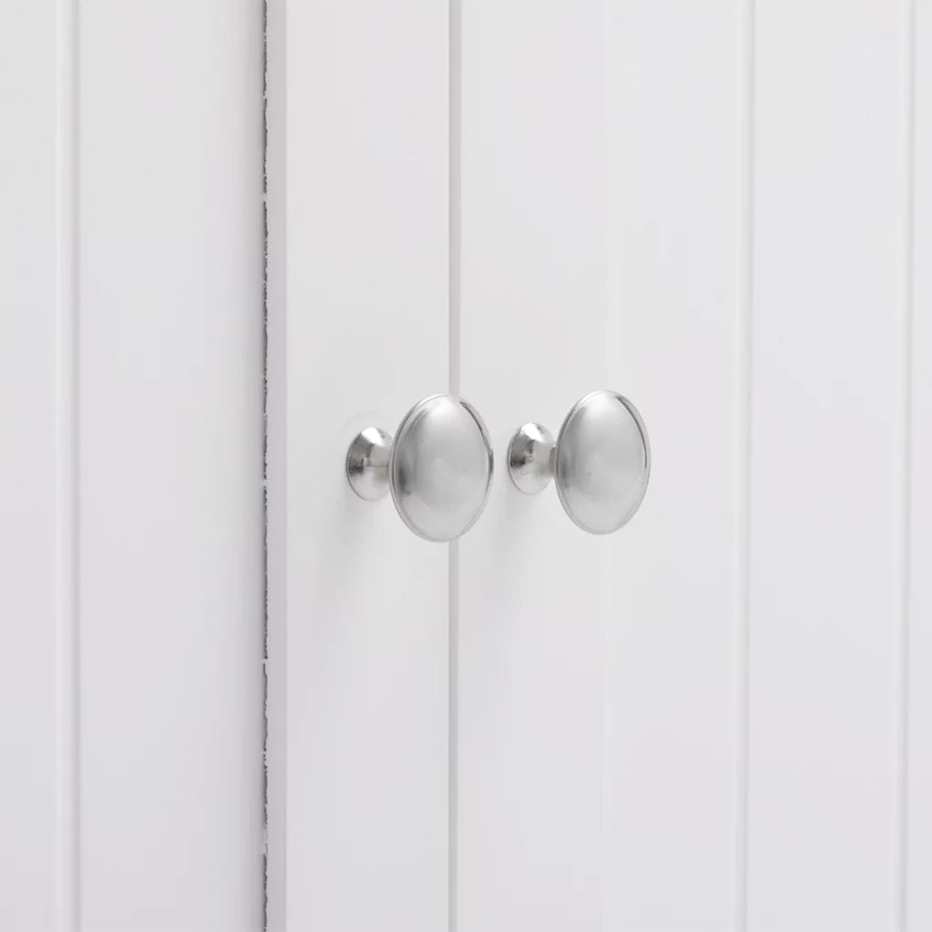 Wooden Bathroom Cabinet with Double Doors and Shelves R3472