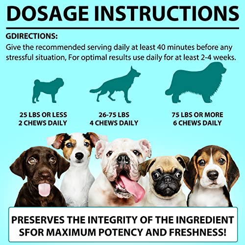 Calming Chews for Dogs with Hemp Oil (Chicken) O565335