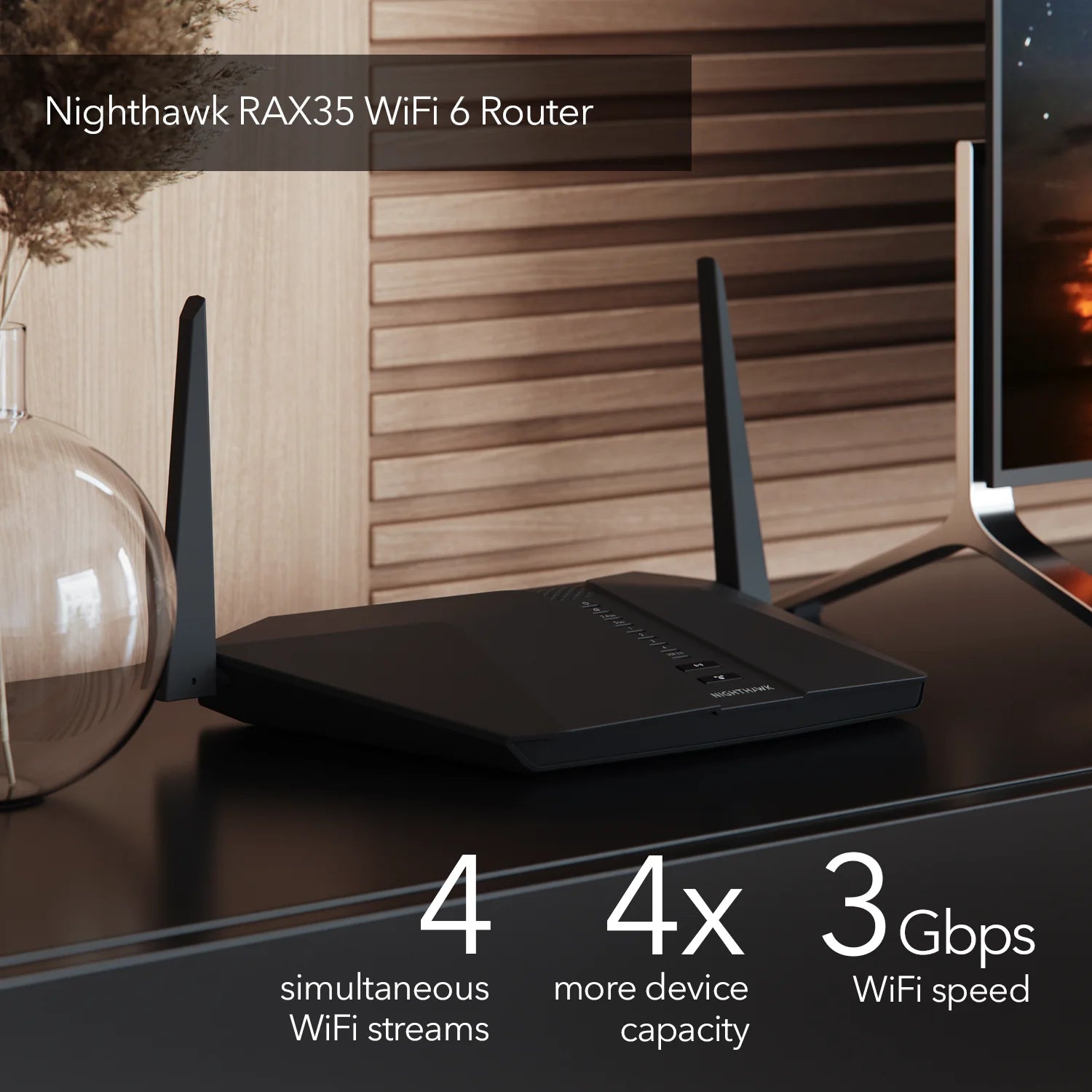 AX3000 WiFi 6 Router A448524