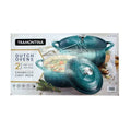 2 Pack Teal Cast Iron Dutch Ovens P180715