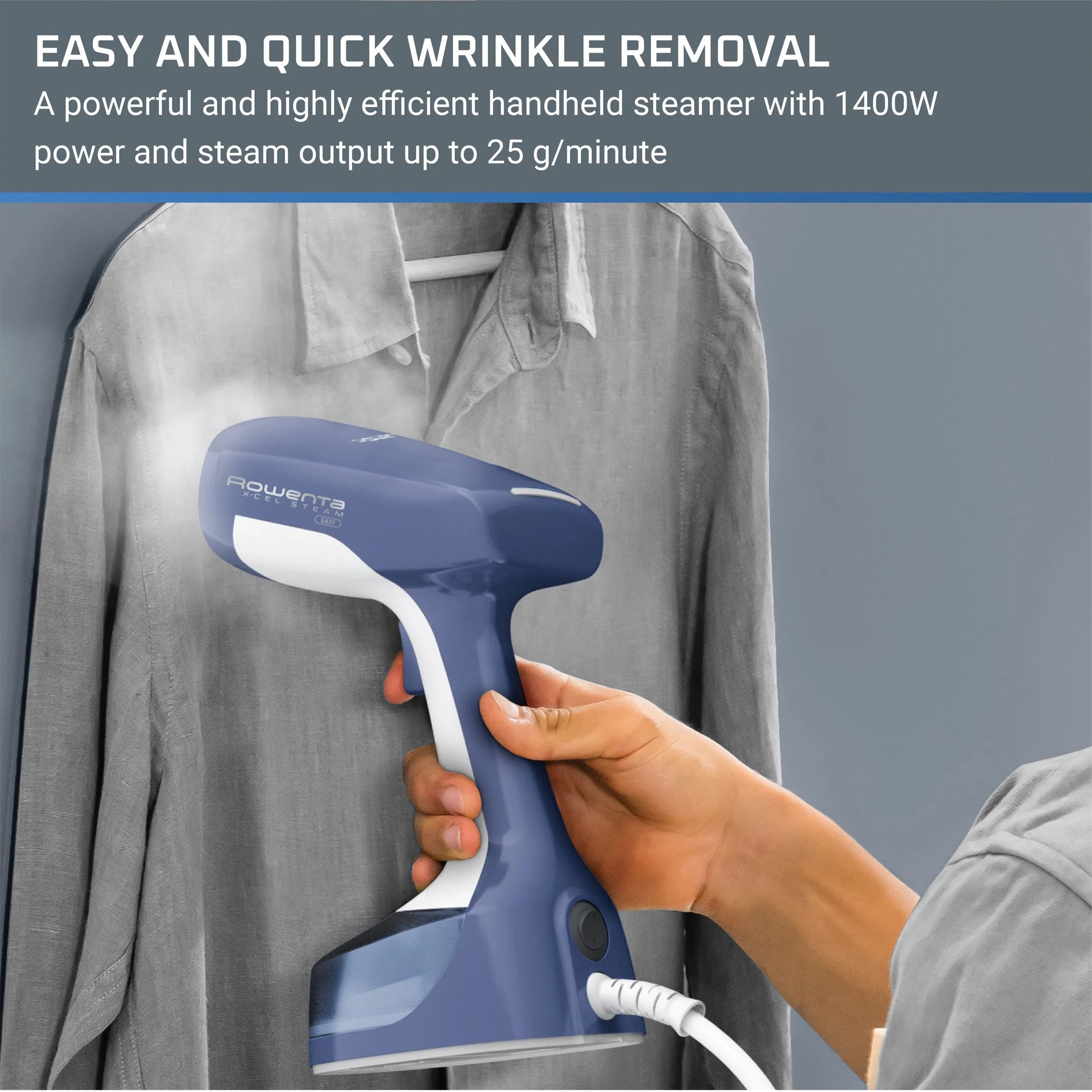 Handheld Steamer Blue J74279