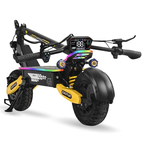 1200W Off Road Electric Scooter with 11" Tires Y777