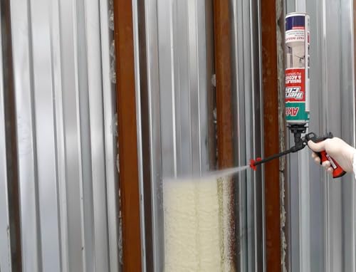 20 Board Feet Closed Cell Polyurethane Spray Foam Insulation Kit V203283