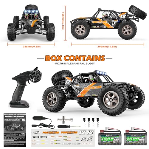 1:12 Scale 4x4 Remote Control Car A976965