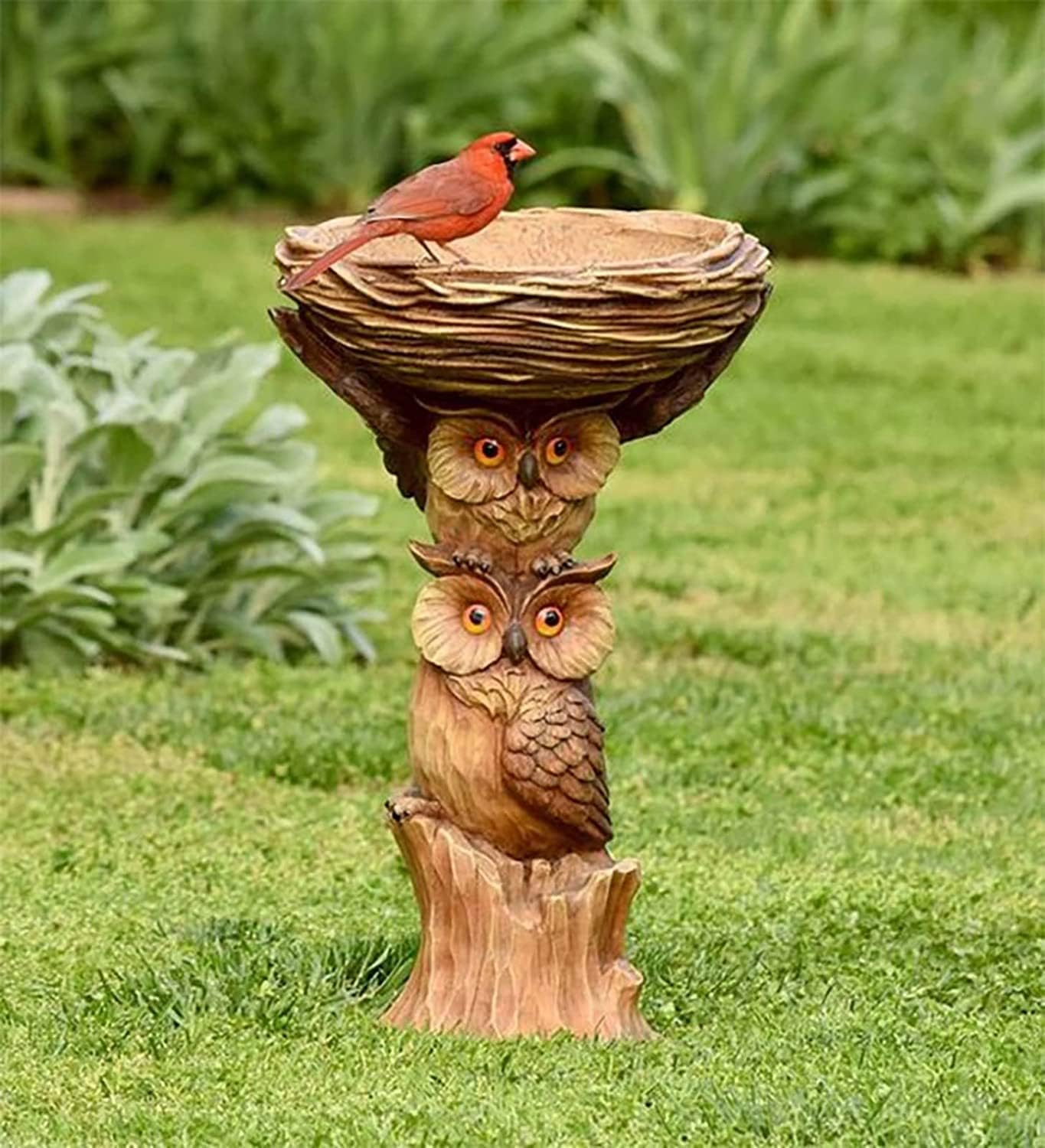 Resin Outdoor Bird Bath Bowl M207
