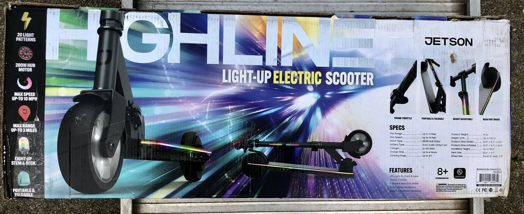 Black Label E100 Electric Scooter H744