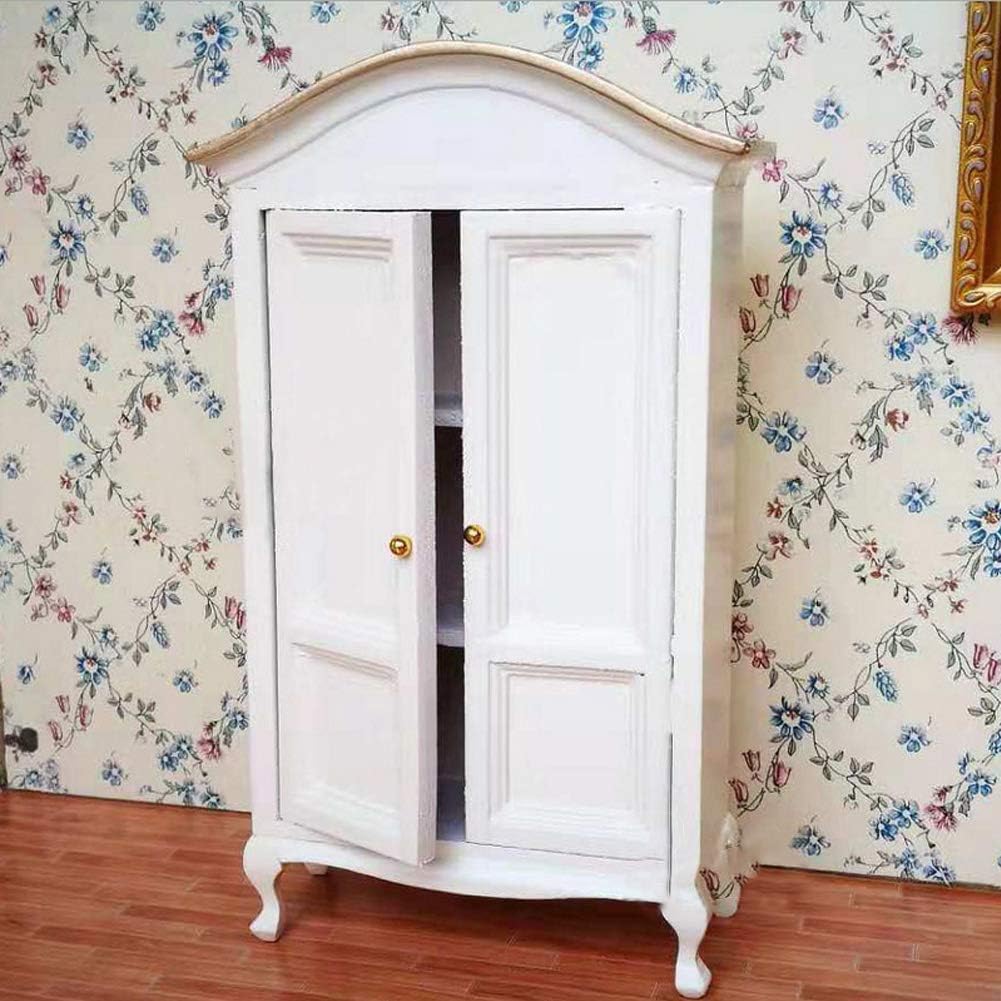 Wood Miniature Bedroom Set for Dollhouse H228