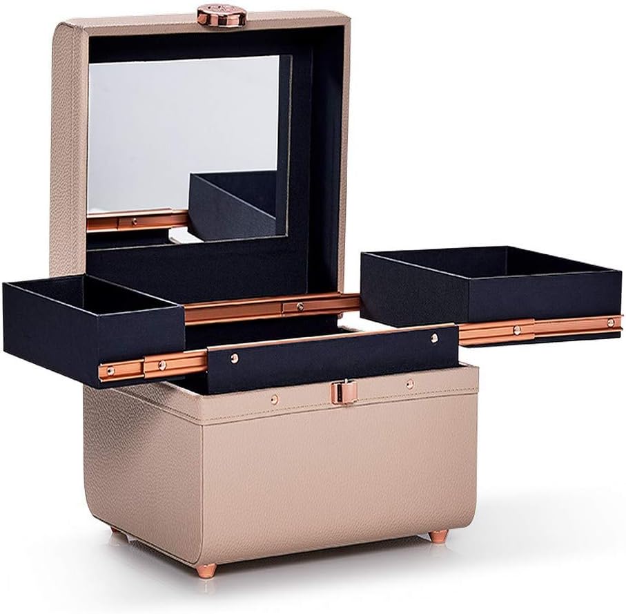Small Train Case, Cream White Y481
