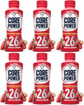 Chocolate Protein Shake, 14 fl oz, 26 gm, Pack of 6 Bottles Y86715