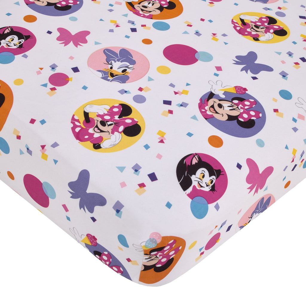 4-Piece Pink Lavender Toddler Bedding V1705