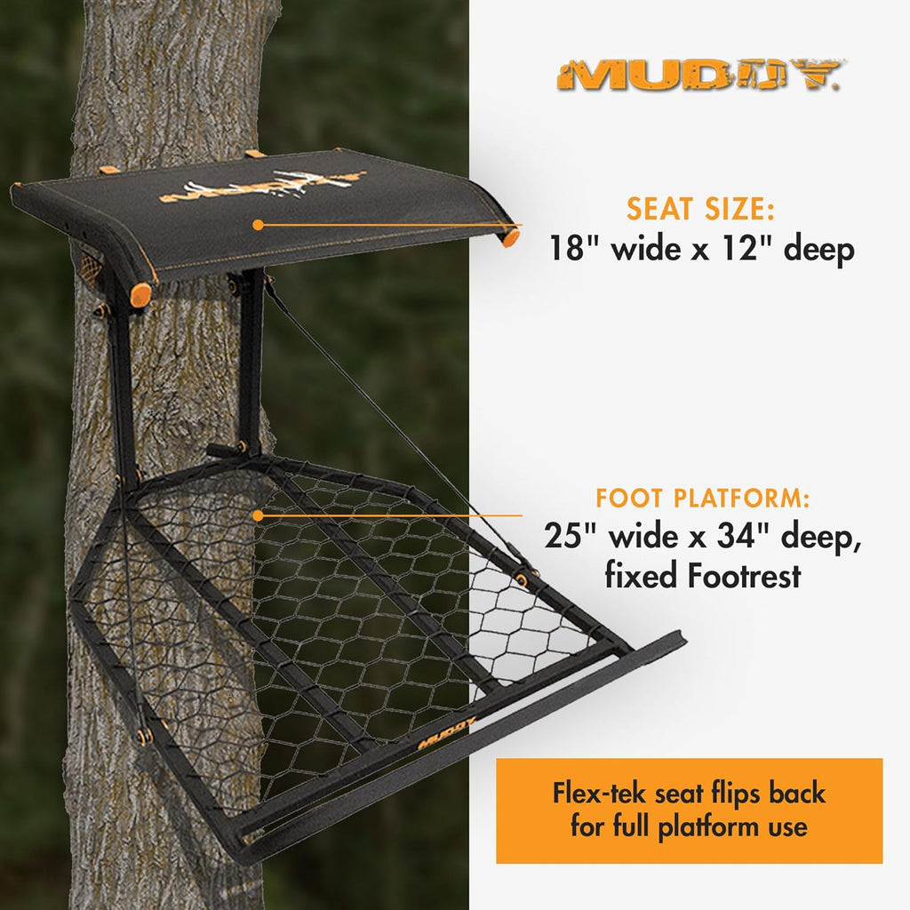 2 Pack Extra Wide 1 Person Hunting Tree Stand Platform N552