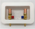 1/2" PEX x 3/4" MHT Washing Machines Assembly Kit with Copper Risers F394