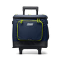 42 Cans Soft Sided Cooler with Wheels Blue Y7755