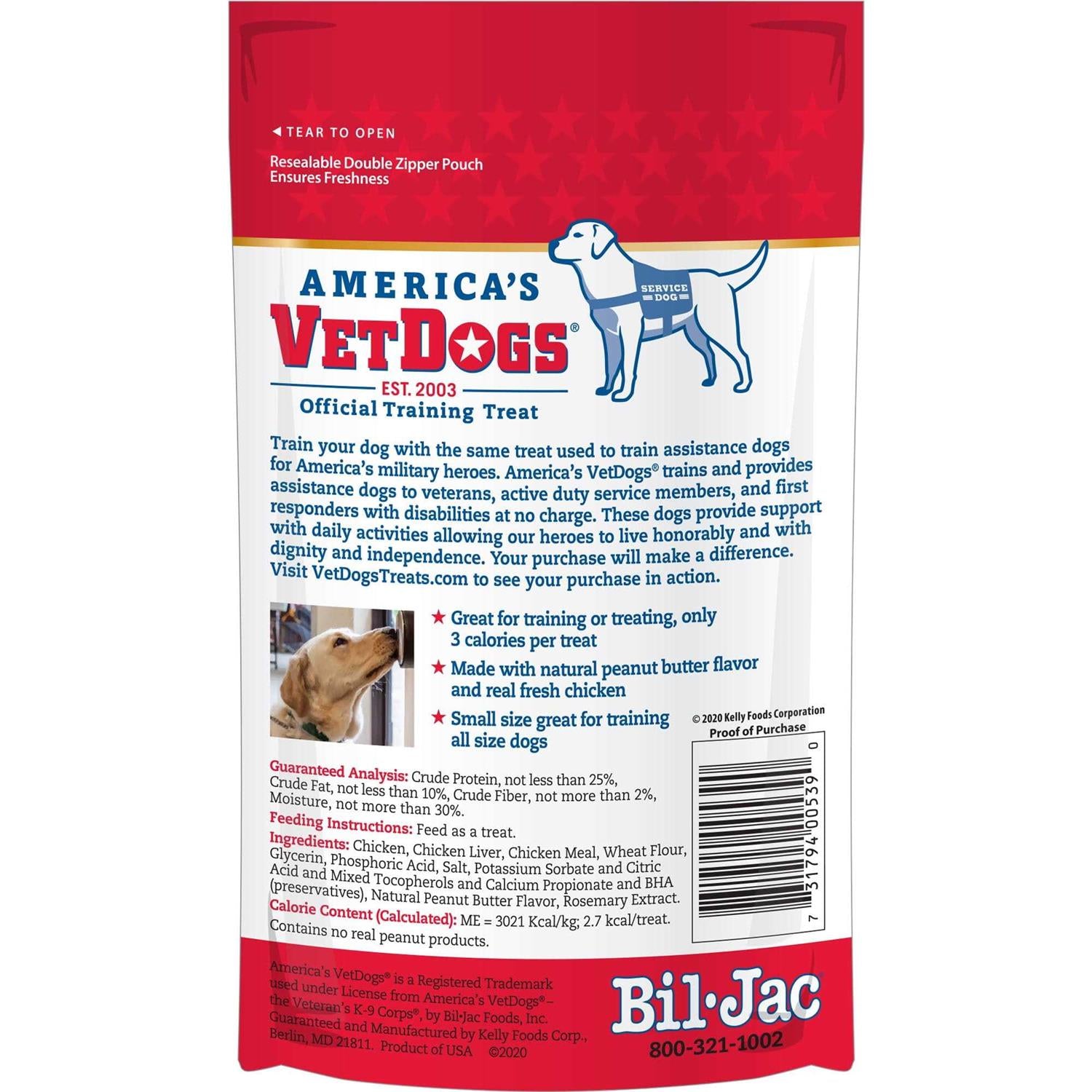 Peanut Butter Flavor Training Treats for Dogs T707