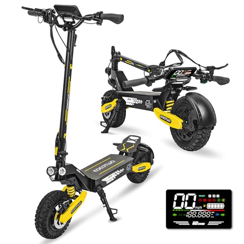 1200W Off Road Electric Scooter with 11" Tires Y777