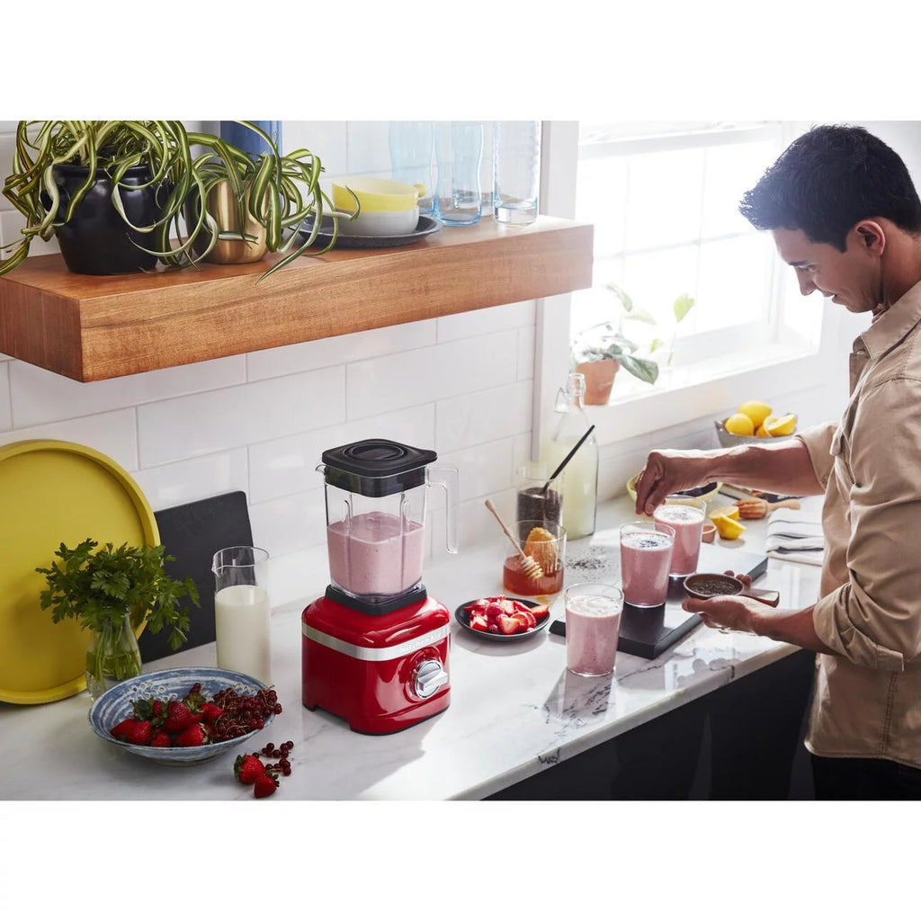 Passion Red 3 Speed Ice Crushing Blender with 2 Personal Blender Jars A4589