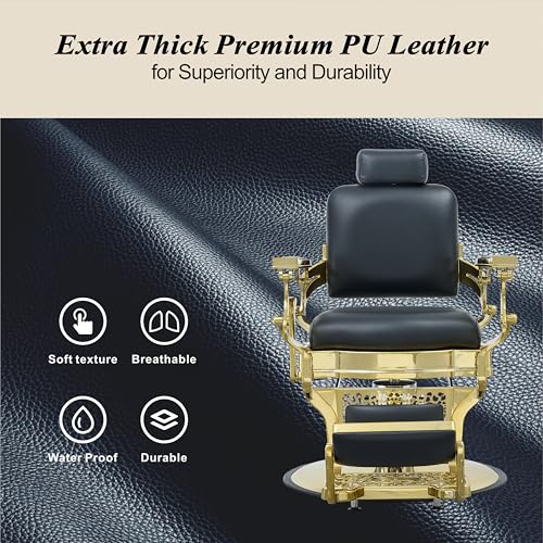 Heavy Duty Reclining Barber Chair V15321