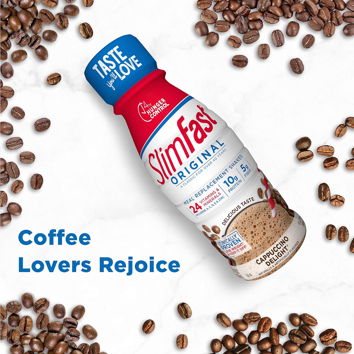 11 Fl. Oz Bottle Cappuccino Delight Meal Replacement Shake B88492