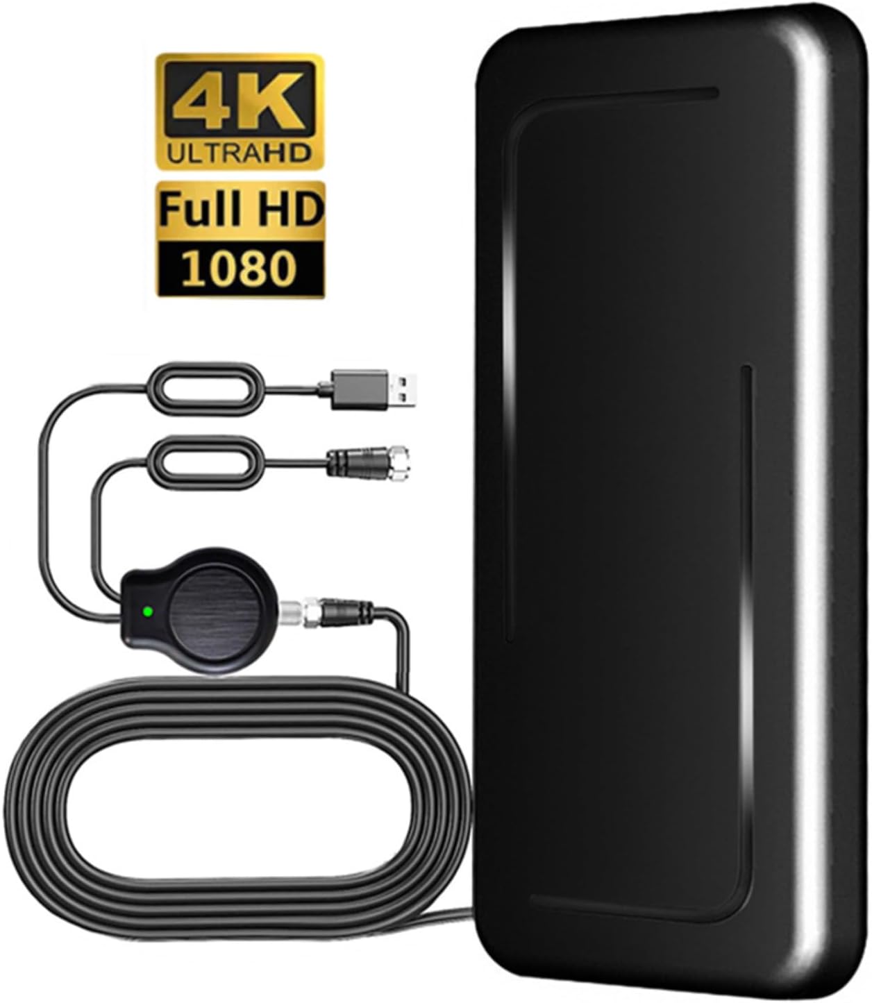 Indoor Digital HD TV Antenna with 32.8ft Coax Cable A35167