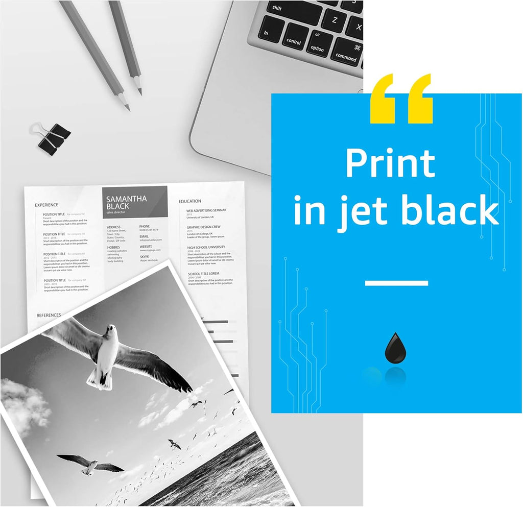 2 Black Ink Cartridge Pack of 2 O3583