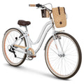 White 7-Speed Cruiser Bicycle H555158