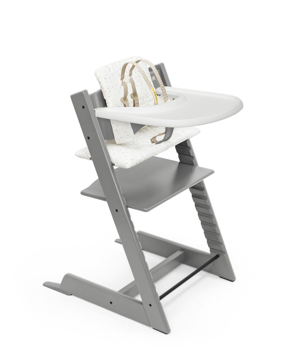 Natural / Icon Grey High Chair B315