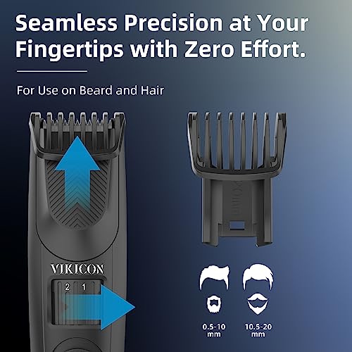 Men's Cordless Beard Trimmer with Stainless Blade V240