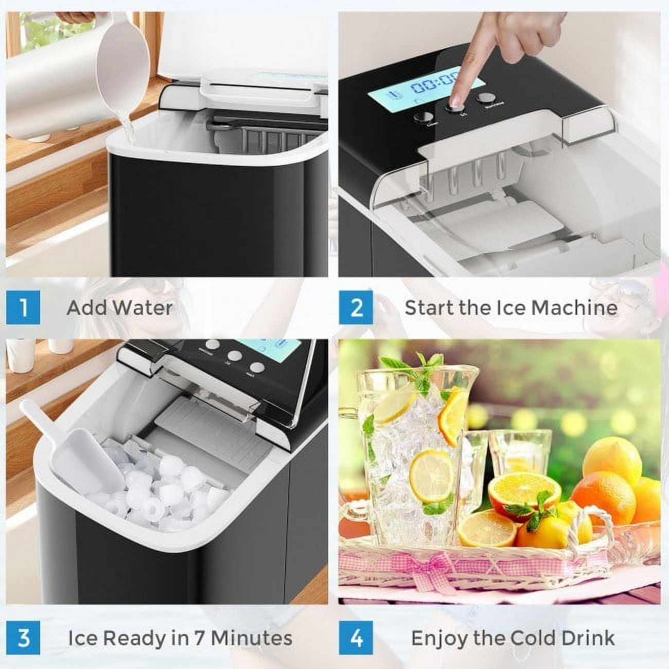 Portable Countertop Ice Maker N2279