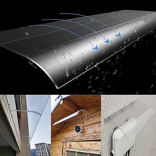 Clear Polycarbonate Window Awning 14" Depth S26385