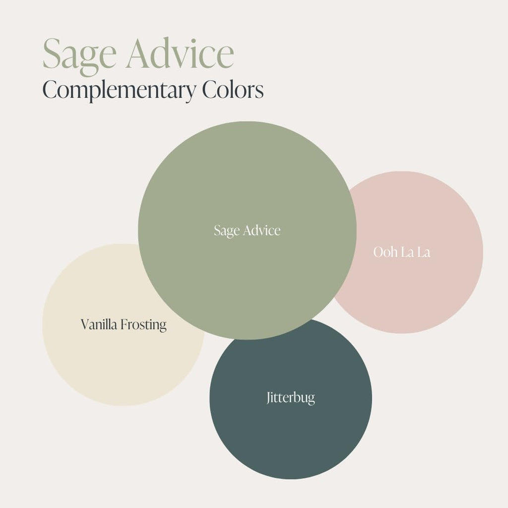Sage Green Sample (4 oz) Chalk Style Paint L862