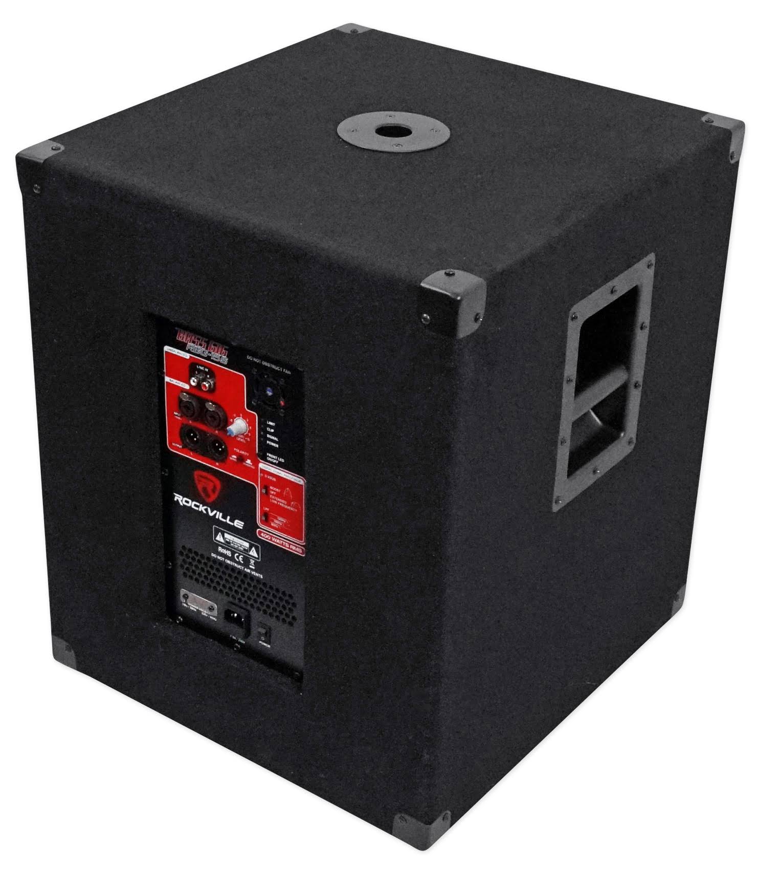 1600W Active Powered PA Subwoofer with Steel Casters B64857