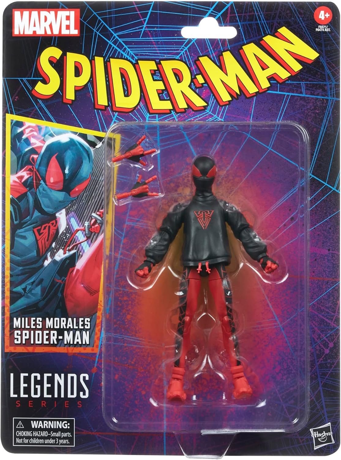 Miles Morales Spider-Man 6-inch Action Figures U459787
