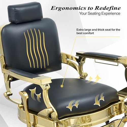 Heavy Duty Reclining Barber Chair V15321