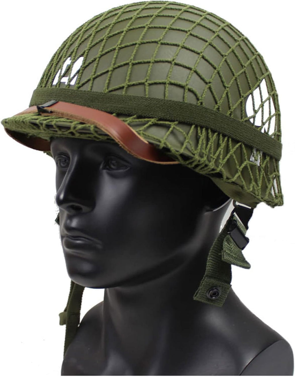 WWII US Army M1 Helmet Replica with Mesh Q899