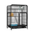 3-Tier Metal Cat Cage with Wheels R4399