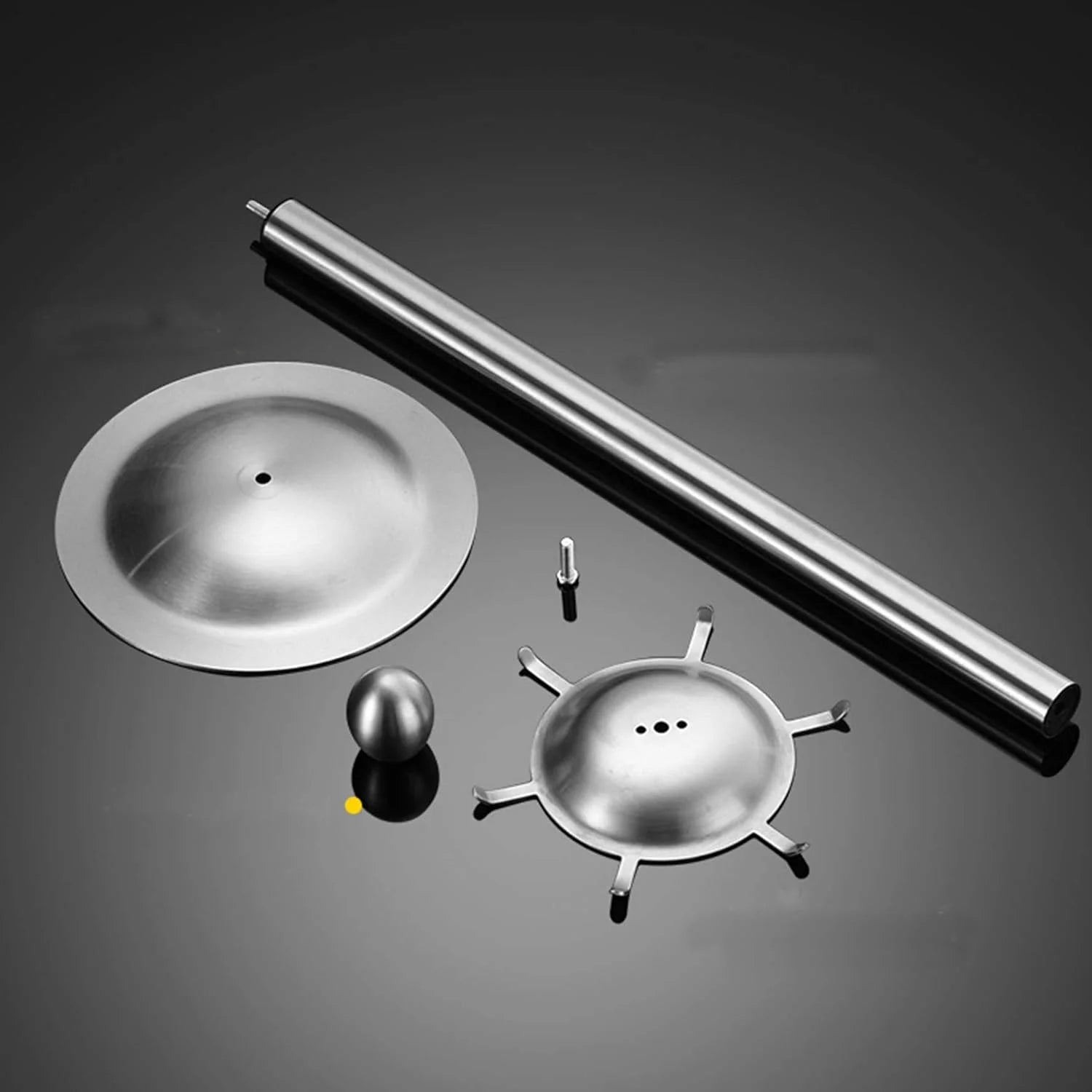 7pcs 304 Stainless Steel Kitchen Utensils Set with Wooden Handle O844561