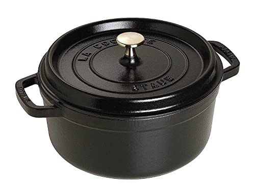 Matte Black 4-Quart Round Dutch Oven L74315